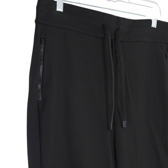 ATHLETA Women's Black Headlands Hybrid Trek Jogger Elastic Waist Size 14P - Picture 5 of 8